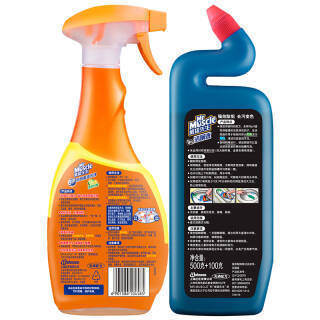 威猛先生双效清洁方案 厨房油污与厕所顽渍的清新应对之道